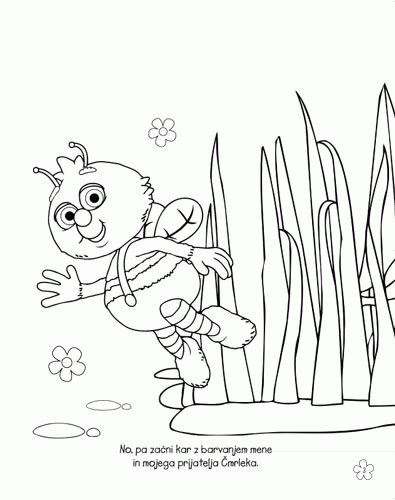 Pszczoły kolorowanki